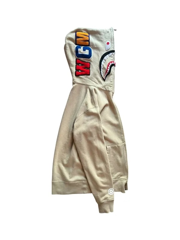 BAPE — Bape Shark Wgm Full Zip Hoodie Streetwear y2k Swag — streetwear — resale