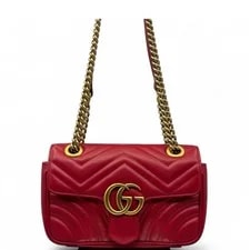 Gucci — Gucci Chevron Mini GG Marmont (mx062826a3r) — Handbag — resale