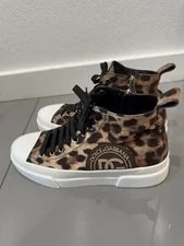 Dolce & Gabbana Leopard DG Logo High Top Portofino 2