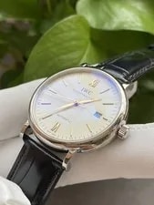 IWC Portofino Automatic Steel 40mm IW356517 Date Silver Dial 2