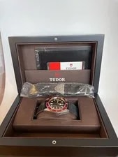 Tudor 7922R Black Bay Red Automatic With Smiley Face and Original Box and Papers 4