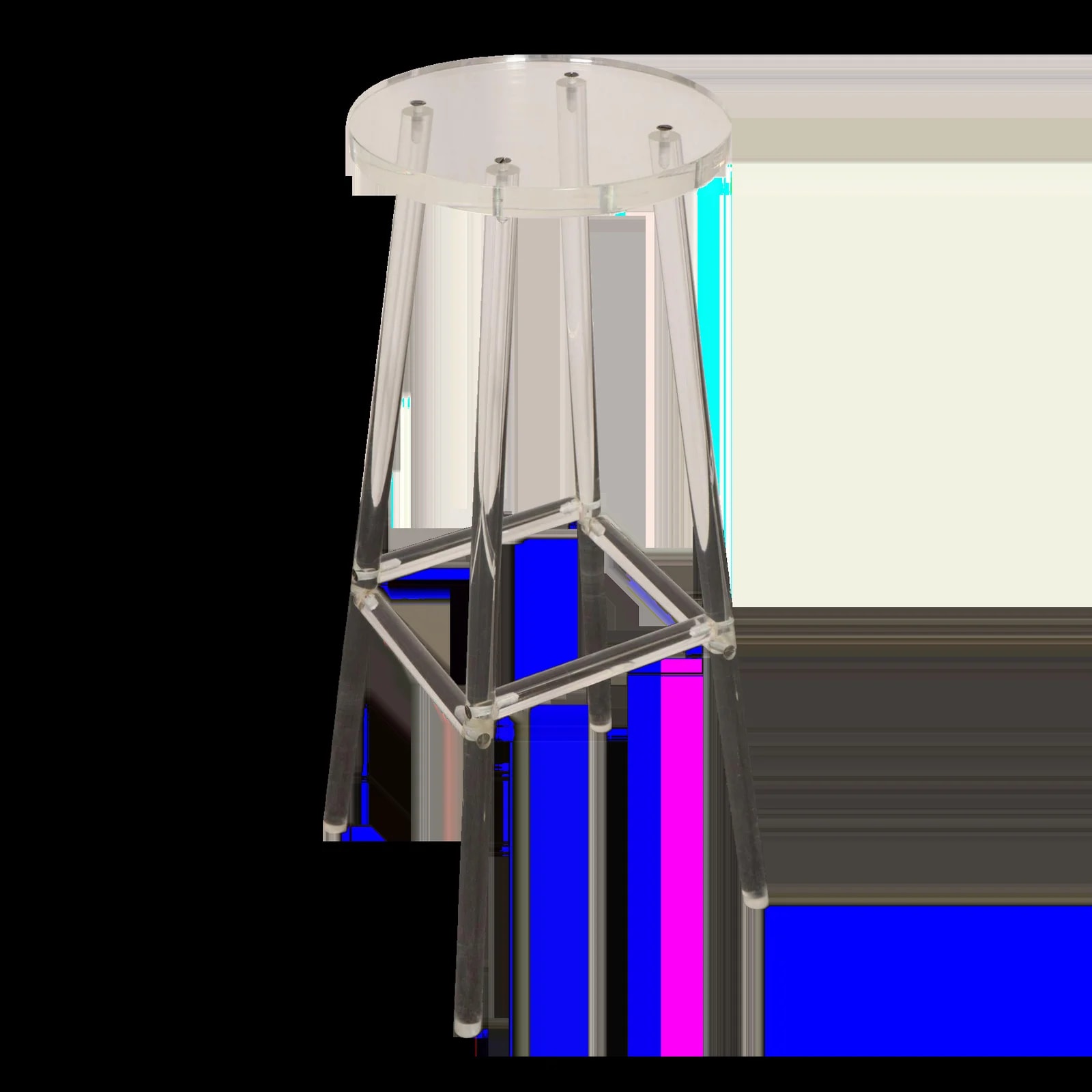 Charles Hollis Jones — Single American Hollywood Regency Style Lucite Bar — Furniture — resale
