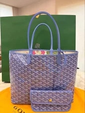 Goyard — Goyard Iris Saint Louis Floral Reversible Auth — Handbag — resale