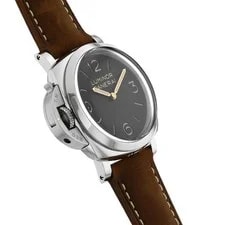 Panerai Luminor 1950 Left Hand 3DAYS Acciaio PAM00557 S Number Second Hand 3