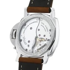 Panerai Luminor 1950 Left Hand 3DAYS Acciaio PAM00557 S Number Second Hand 4