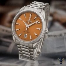 2026 Omega Aqua Terra “Saffron-Dial” – 38mm - Full Set – 220.10.38.20.12.001 3