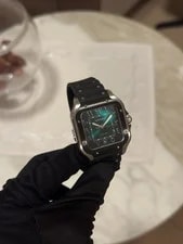 Cartier Santos Green Arabic Size L – 47.5 × 39.8MM 2024 2