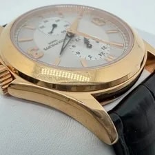 2000s Patek Philippe 5134R Calatrava Travel Time 37mm 18K Rose Gold 3