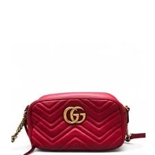 Gucci — Gucci Chevron Small GG Marmont Chain (ws062826b6r) — Handbag — resale