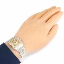 Cartier Santos Galbee Small Quartz Steel 1565 W20056D6 149277567 2