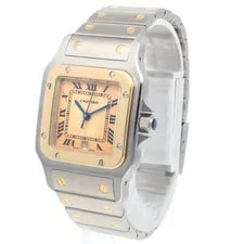 Cartier Santos Galbee Small Quartz Steel 1565 W20056D6 149277567 3