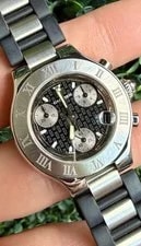 Cartier — Cartier 21 Chronoscaph Quartz Chronograph Ref. 2996 32mm Only — Watch — resale