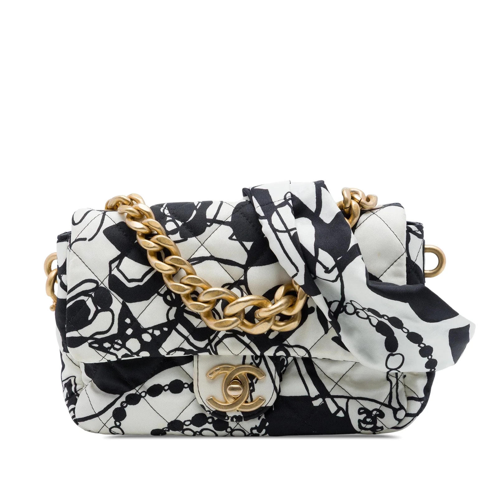 Chanel — Printed Deer Coco Flap — Handbag — resale