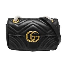 Gucci — Gucci GG Marmont Matelassé Mini ' - Excellent #1WDH0SP — Handbag — resale