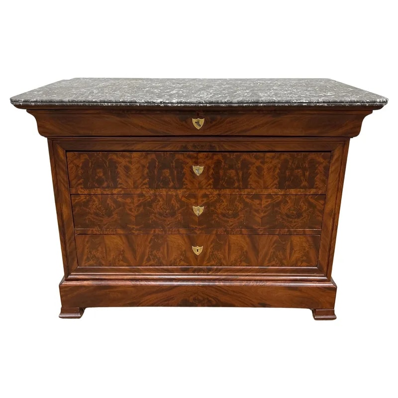 French 19th Century Louis Philippe Commode — Furniture — resale