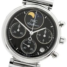 IWC Schaffhausen — IWC Schaffhausen Little Da Vinci IW373614 Date Black Dial Quartz Ladies_950653 — Watch — resale