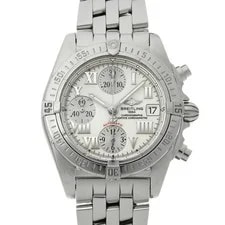 Breitling Cockpit Chrono A1335812 White Shell Silver fqdq153q 3