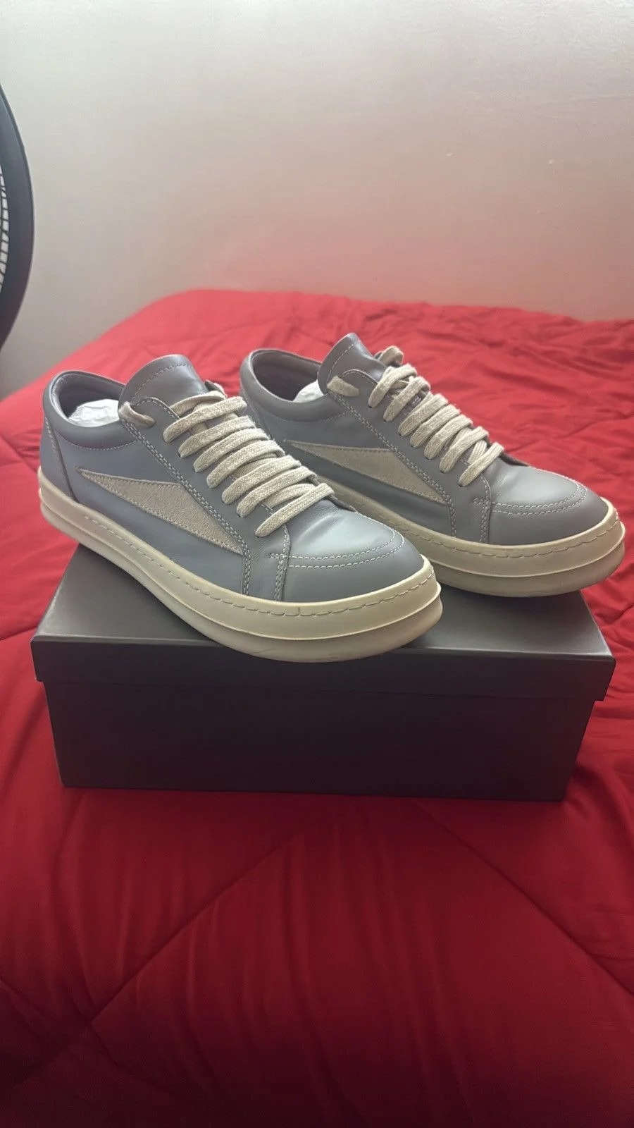 Rick Owens — Rick Owens Lowtop Pale — Sneaker — resale