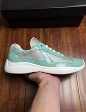 Prada American Cup Whiet - Size 9P 10US 4
