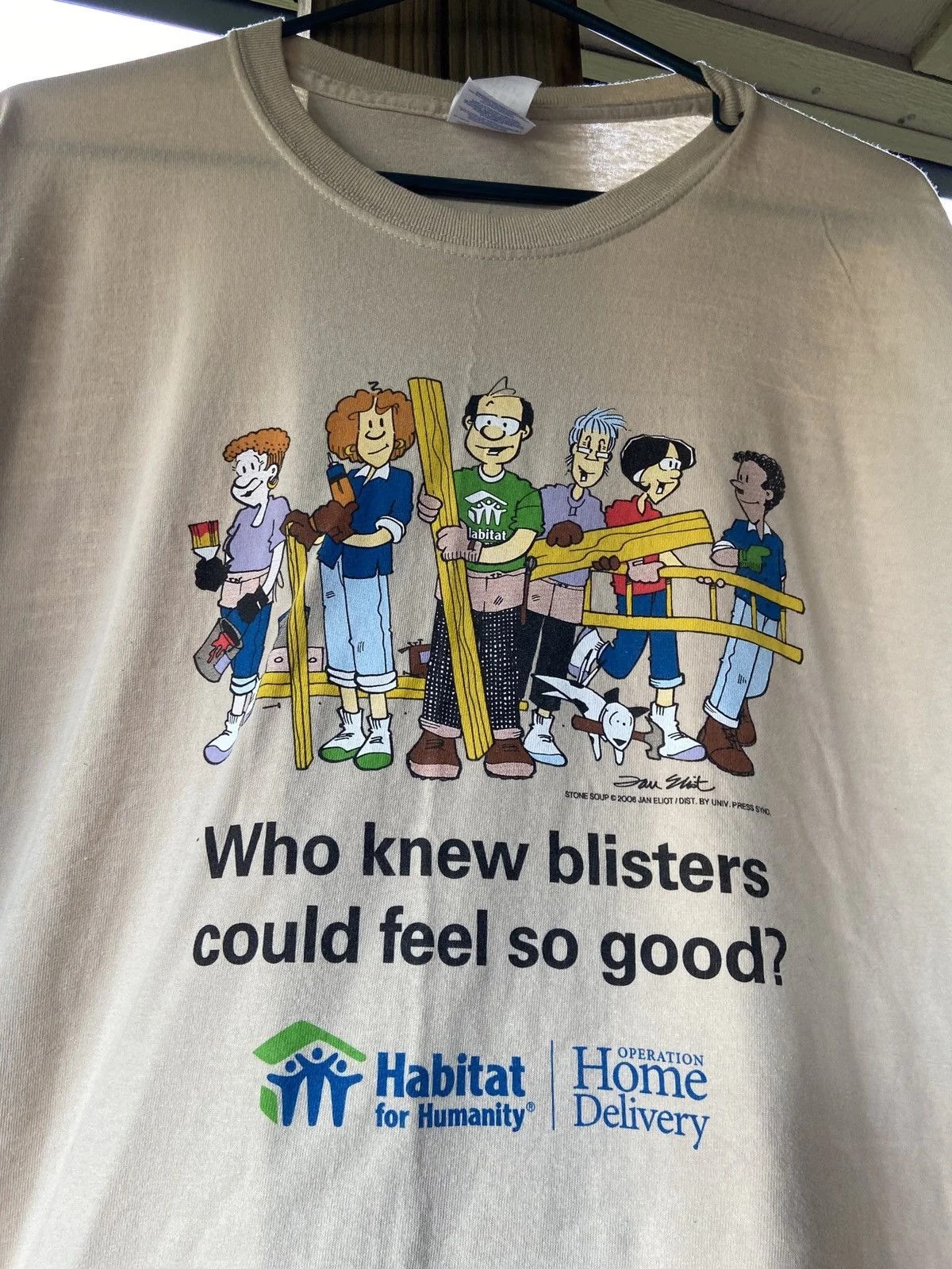 2006 Soup Comic Habitat of Humanity Shirt — streetwear — resale
