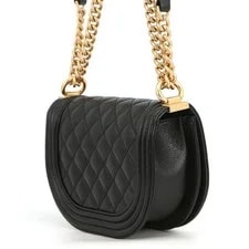 Chanel Matelassé Coco Mark Boy Small Caviarskin #TZB457 2