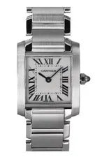 Cartier — Cartier Tank Francaise 20X26mm W51008Q3 Stainless Steel — Watch — resale