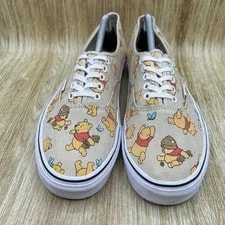 Vans Authentic X Winnie the Pooh Disney Size 11.5 All Over Print Shoes 2