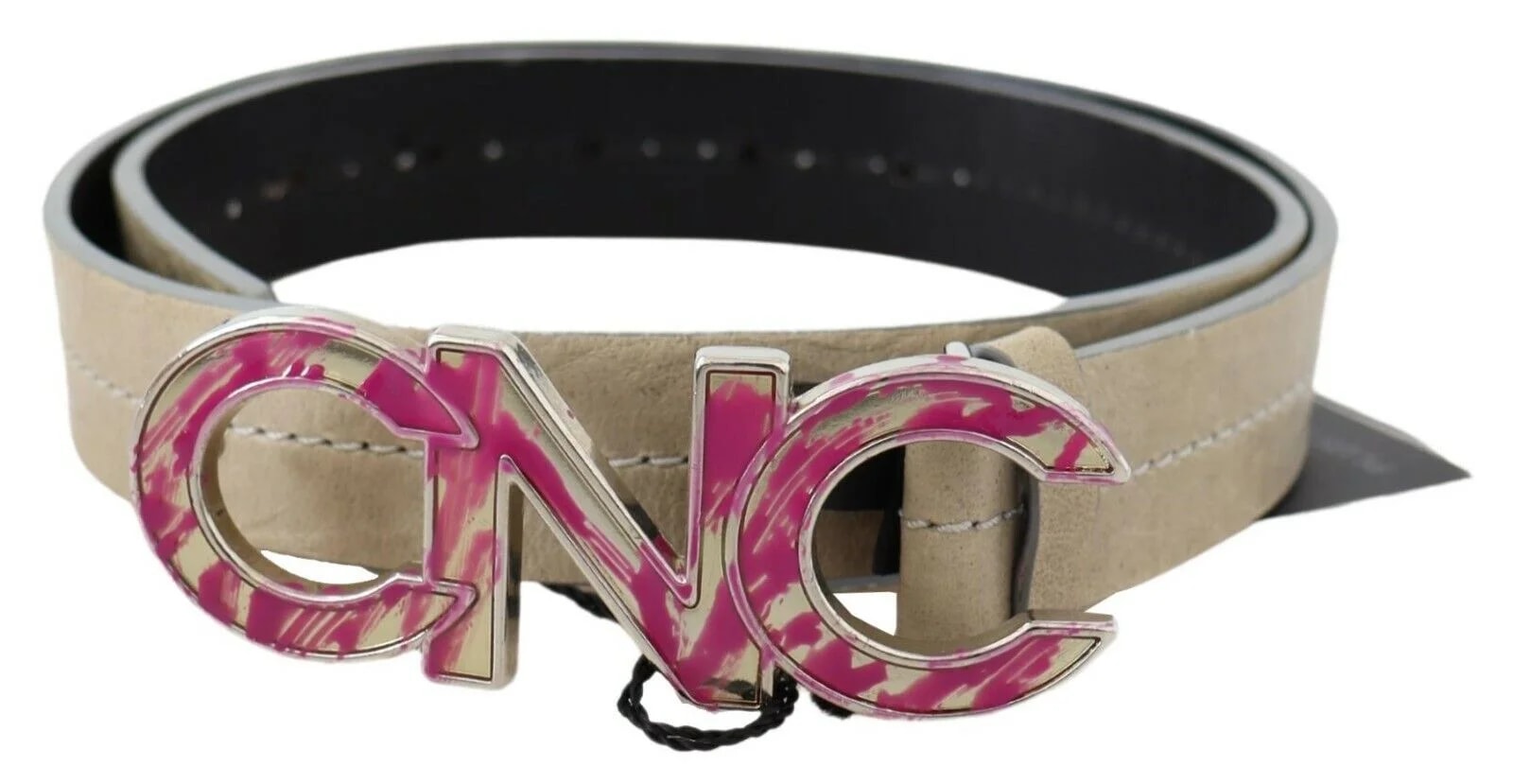 Costume National Logo Buckle Belt 3