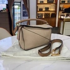 Loewe Puzzle Small ' /Mink' - Excellent #1794AJX 4