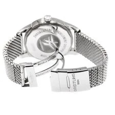 Breitling Transocean A45310 43mm SS Silver #C5809 2