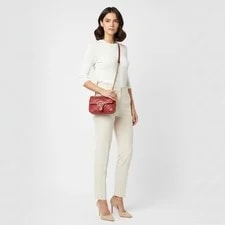 Gucci GG Marmont Small Matelasse Flap Crossbody 2