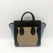 Celine & Luggage Top Handle Crossbody Auth 2