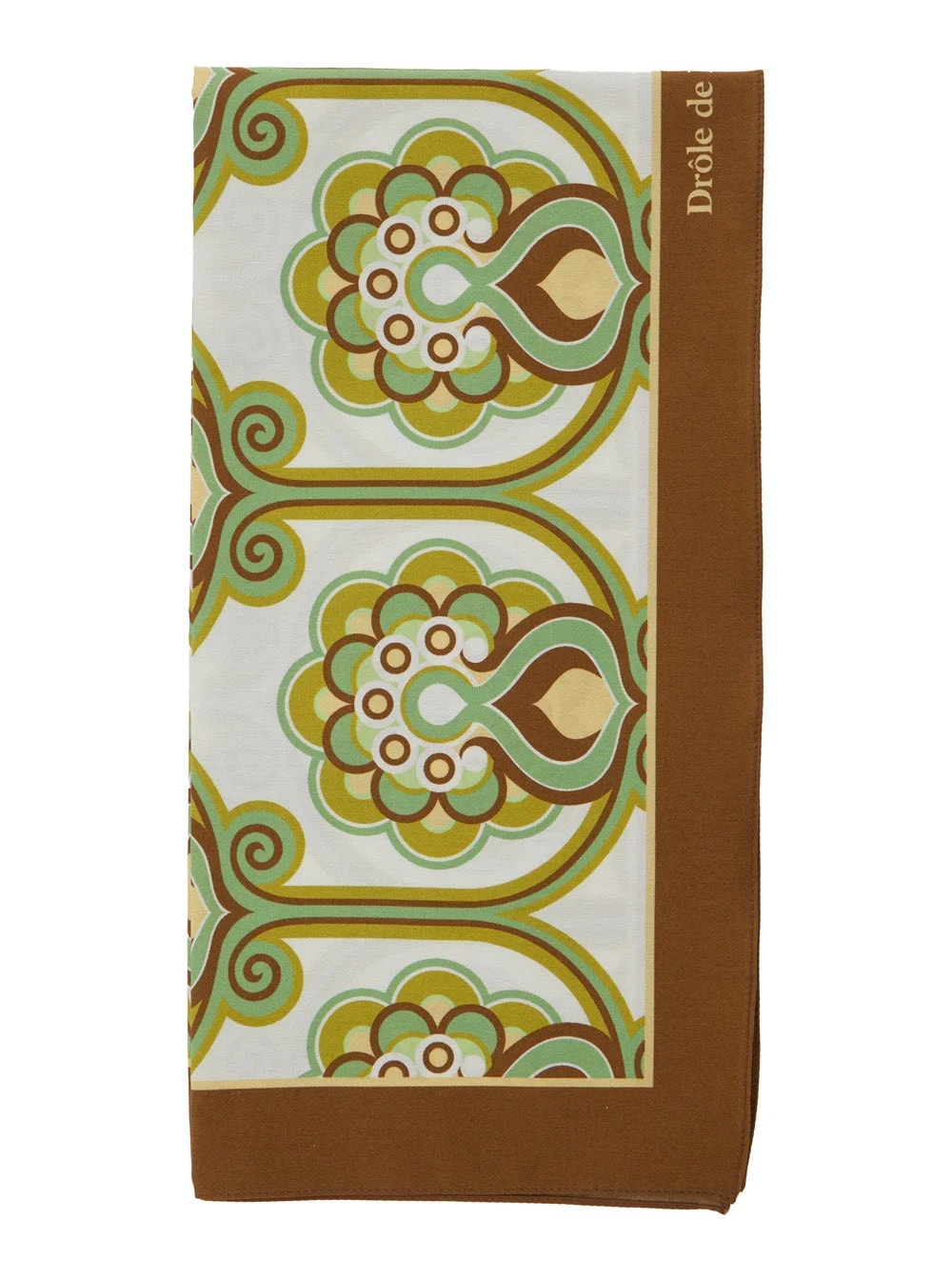 DrôLe De Monsieur — Drôle de Monsieur Tapisserie Florale Scarf — Scarfs — Accessory — resale