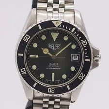 Tag Heuer — Tag Heuer 980.013 5926W20 QZ Black Dial Quartz Working Dress — Watch — resale