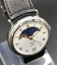 [Watches Etc.] *60* [MAST-15700] * Heuer HL100C Moon Phase Date ( ) * 3