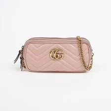 Gucci — Gucci GG Marmont Mini Chain 474575 154387625 — Handbag — resale