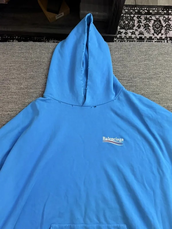 Balenciaga — Xl Political Campaign Balenciaga Hoodie — streetwear — resale