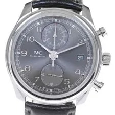 IWC — IWC Schaffhausen IW390404 Portuguese Chronograph Classic Automatic SS — Watch — resale