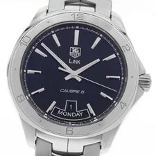 TAG Heuer — Tag Heuer WAT2010 Link Caliber 5 Day-Date Automatic — Watch — resale