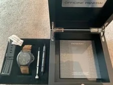Panerai Luminor 1950 3 Days GMT Ceramic Black PAM 441 Size 44mm Box 4