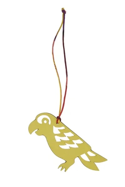 Hermès — & Reversible Petit H Parrot Charm — Accessory — resale