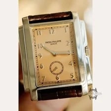 Patek Philippe Gondolo 5024G 38mm White Gold / Salmon Dial 4