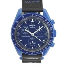 Omega Swatch Mission To Neptune Quartz SO33N100 From Japan — Watch — resale