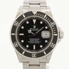 Rolex — Rolex Submariner Date 16610 SS AT Black Dial 1 Extra Link — Watch — resale