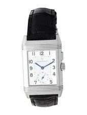 Jaeger-LeCoultre — Jaeger-LeCoultre Reverso Duoface 272.8.54 Black Leather SS Manual — Watch — resale