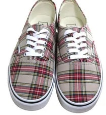 Vans Authentic Plaid Casual Skate Boat Shoes 3