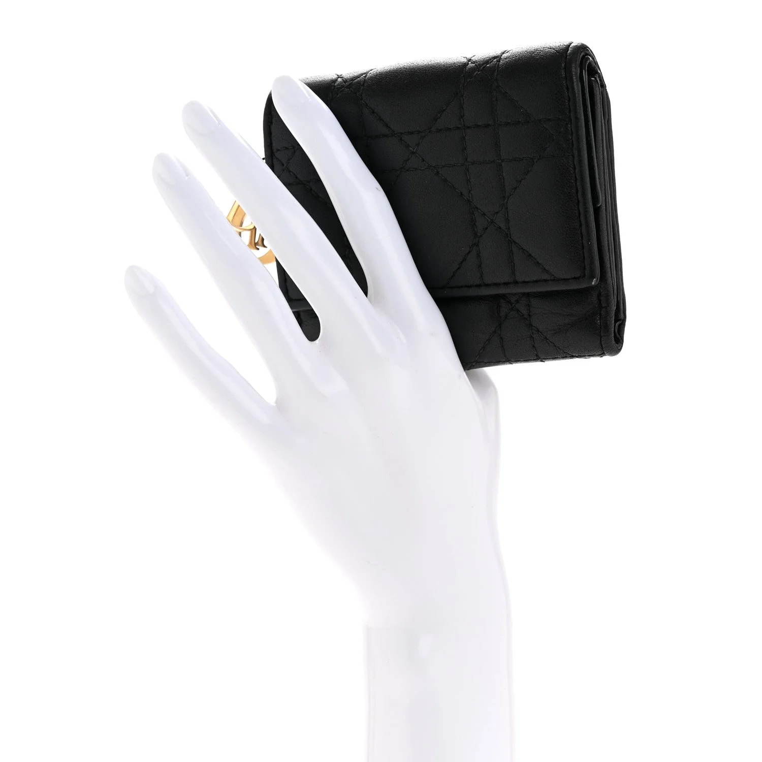 Lady Dior Lotus Wallet 2