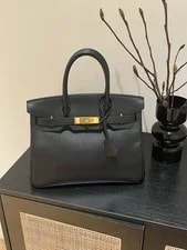 Hermes Birkin 30 Epsom GHW Lock Key.. 2
