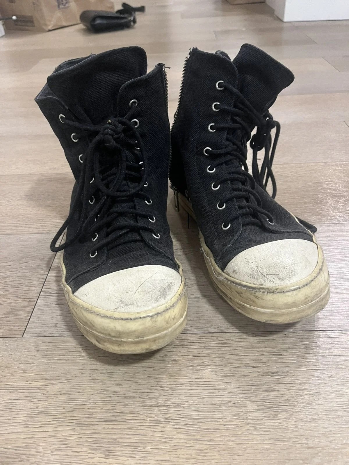Rick Owens — Rick Owens “Cyclops” Drkshdw Ramones — Sneaker — resale