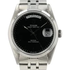 Tudor Prince Date-Day Black Dial Stainless Steel 36mm Automatic ’s 76200 2